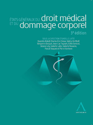 cover image of États généraux du droit médical et du dommage corporel